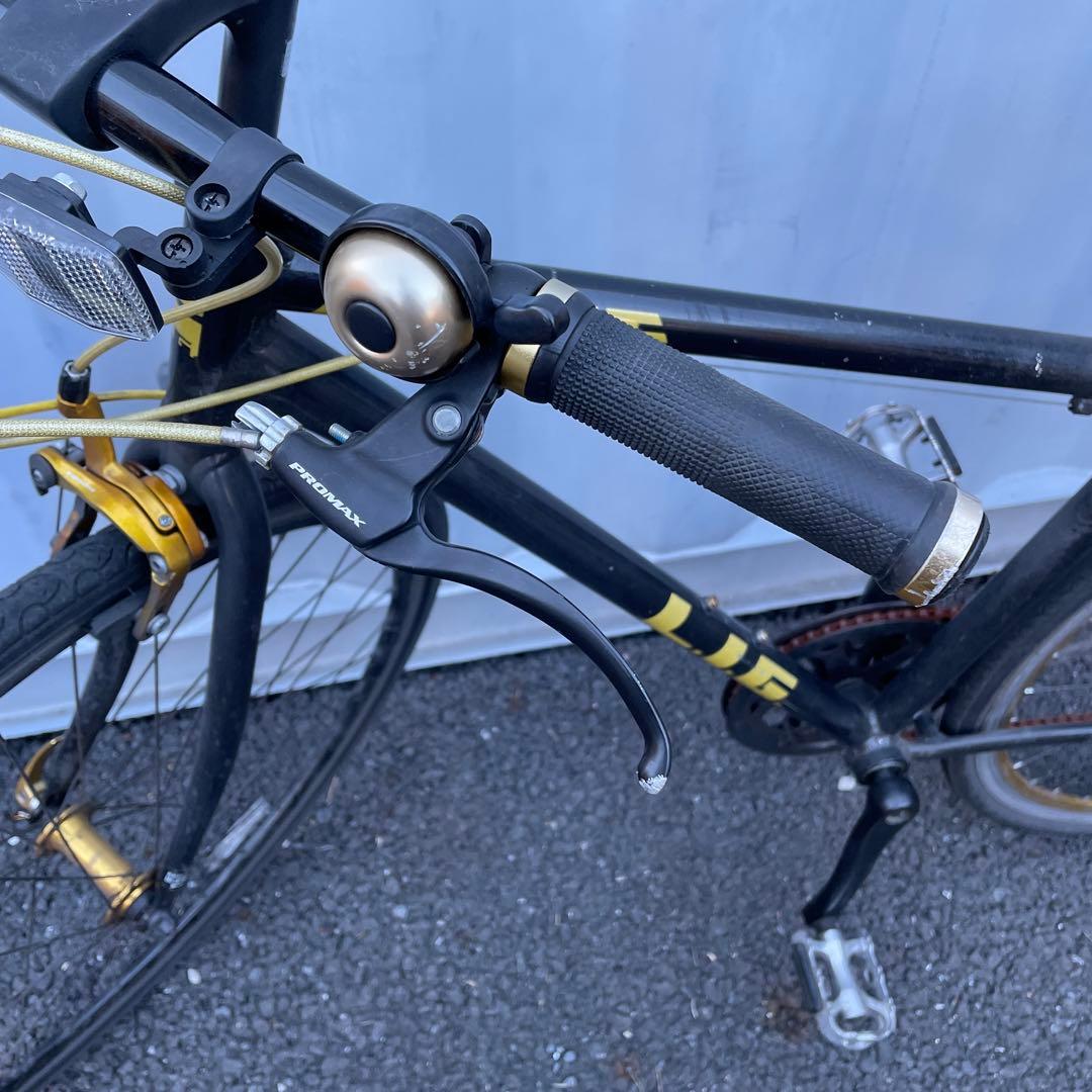 ☆LIG MOVE☆クロスバイク 黒/金 リグムーブ 自転車 通勤 通学 - メルカリ