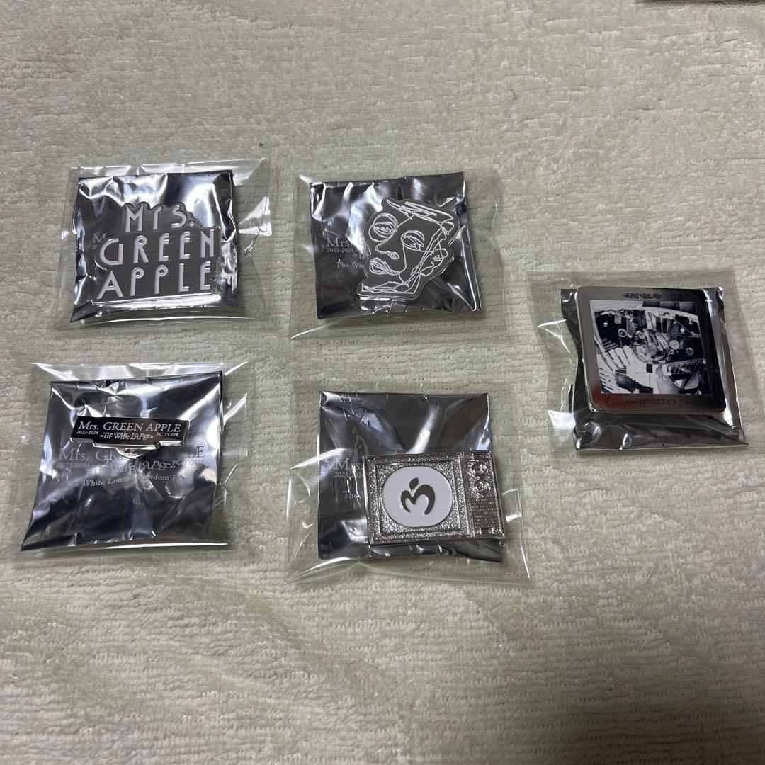 ミセスグリーンアップル ピンバッジ セット