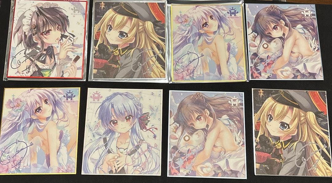 翡翠亭 和泉つばす ミニ色紙8枚 Summer Pockets 9nine - メルカリ