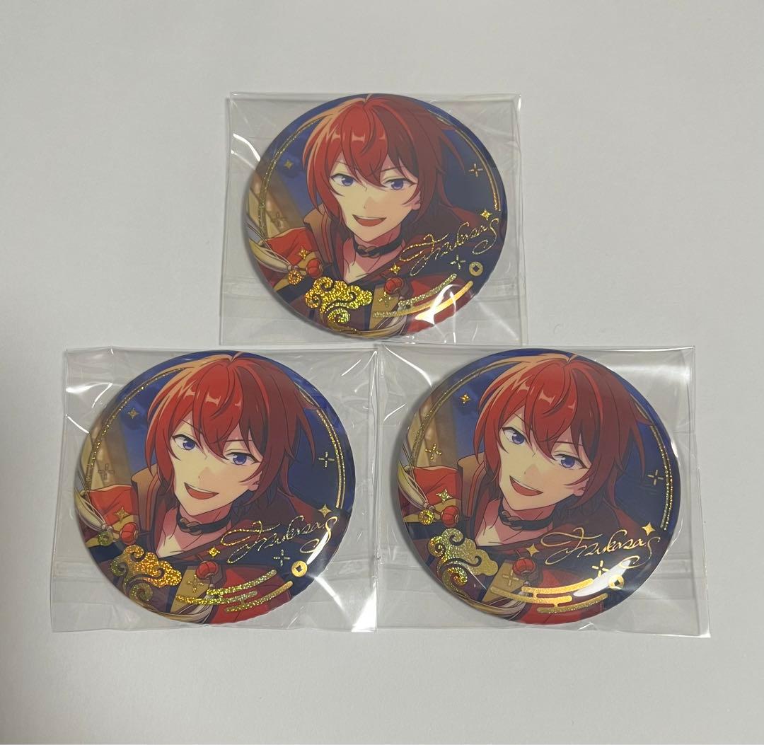 七種茨、伏見弓弦、朱桜司缶バッジ