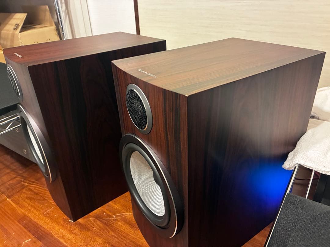 B&W 706S3 モカ色 スピーカー ペア スタンド付き - メルカリ