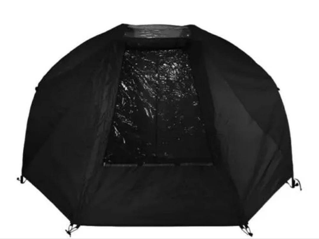 CAMVIL CRAB2P（ブラック） インナーテント＋レインフライセット美品