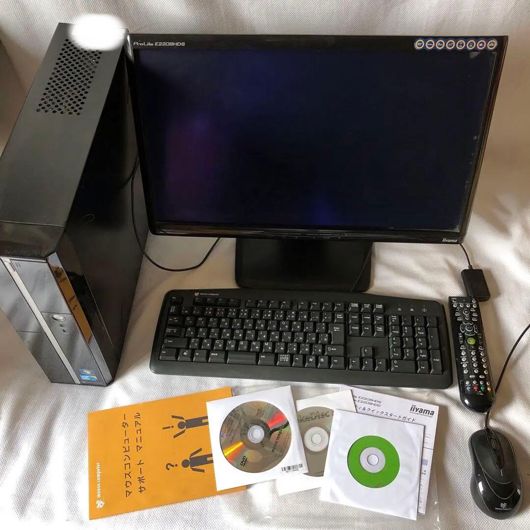 マウスコンピュータ　デスクトップPC Lm-iS600E-D3-P22W マウスコンピュータ デスクトップPC Lm-iS600E-D3-P22W