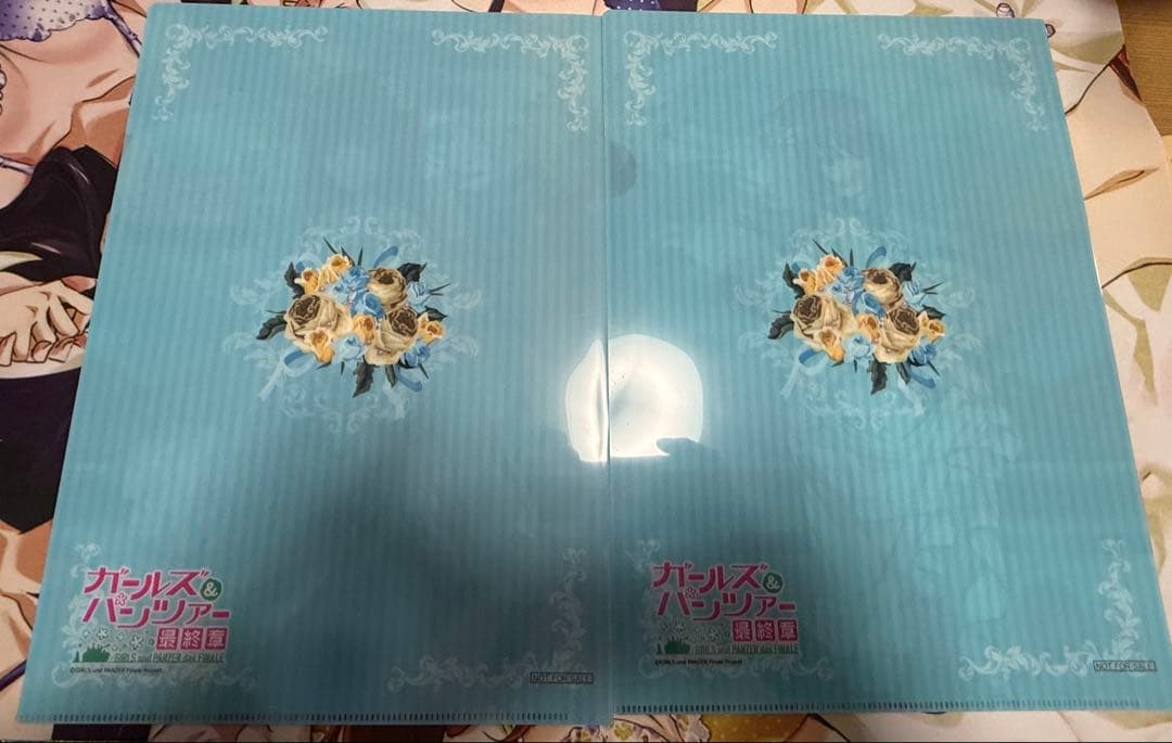 ガールズ&パンツァー あんこう祭カーテン魂購入特典 クリアファイル おまけ付き