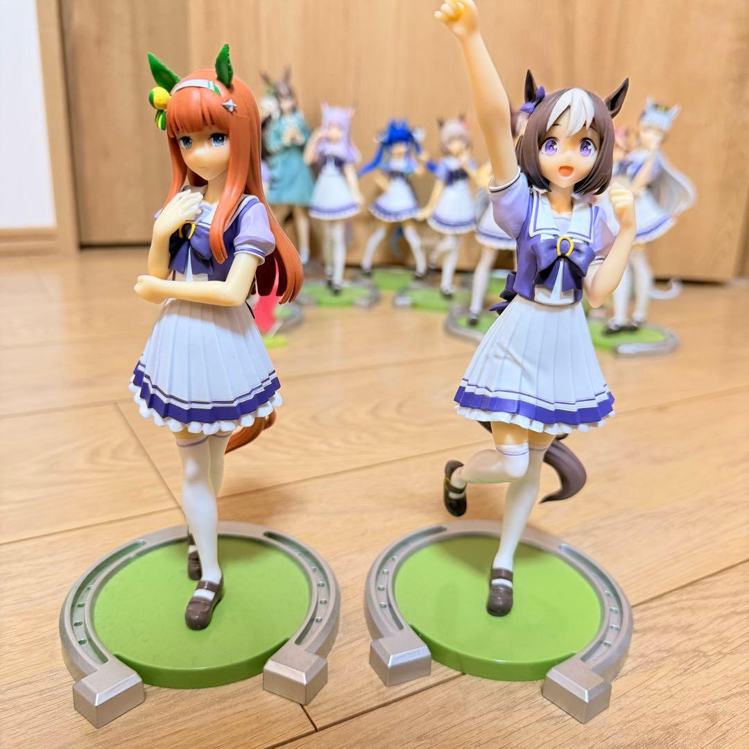 ウマ娘 トレセン制服 プライズ フィギュア まとめ売り ヌードルストッパー15点