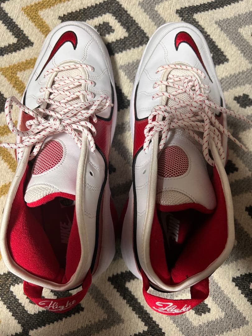 nike zoom flight95 28.5cm ズームフライト95 赤