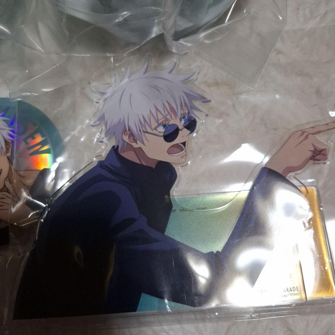 五条悟 ぬいぐるみ・缶バッジセット