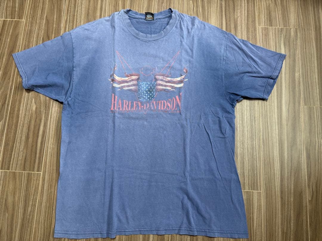 ハーレーダビッドソン Tシャツ 2XL 両面プリント フェード - メルカリ