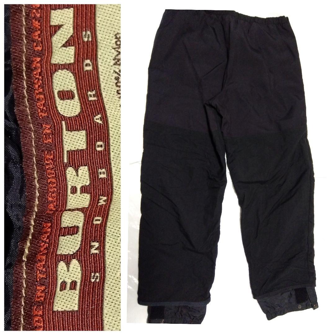 【L】【黒】 ビンテージ Burton ブラック スノーボード パンツ スキー BURTON（バートン） 日本正規品 スノーボード ウェア パンツ BURTON