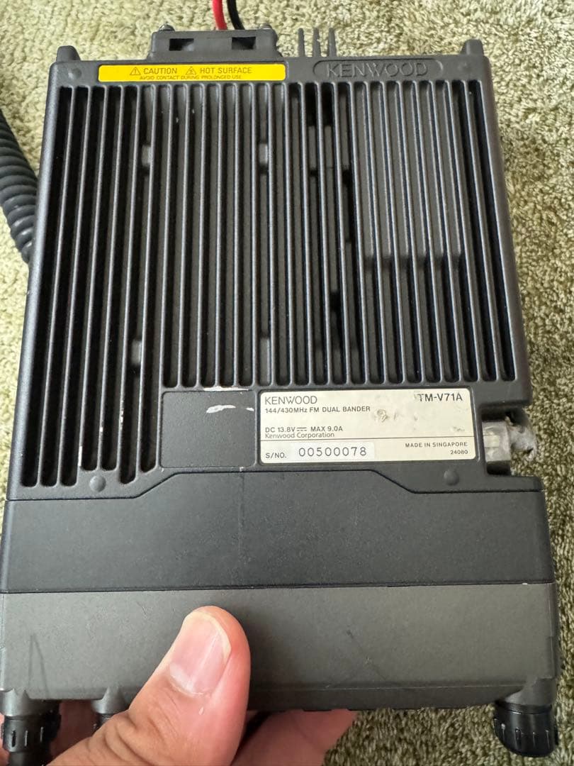 KENWOOD TM-V71 FMデュアルバンダー 無線機 - メルカリ