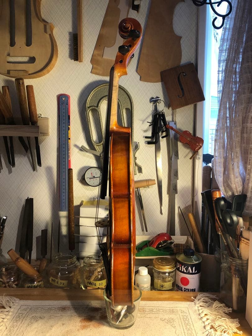 駒&魂柱調整済】Suzuki分数バイオリンNo330 1/2 1984 - 弦楽器最新