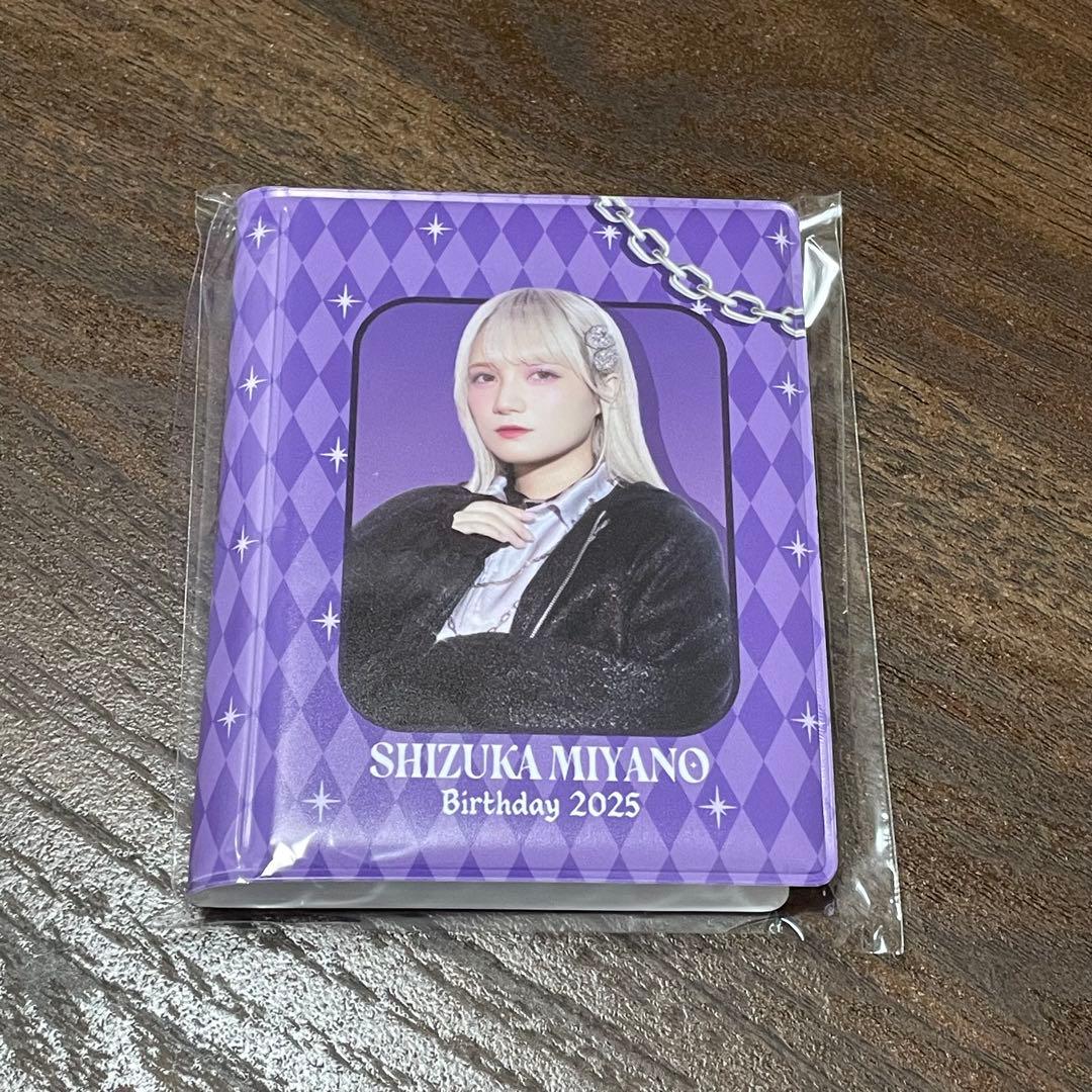 CANDY TUNE 宮野静 生誕記念2025 すきくじ チェキファイル フォト