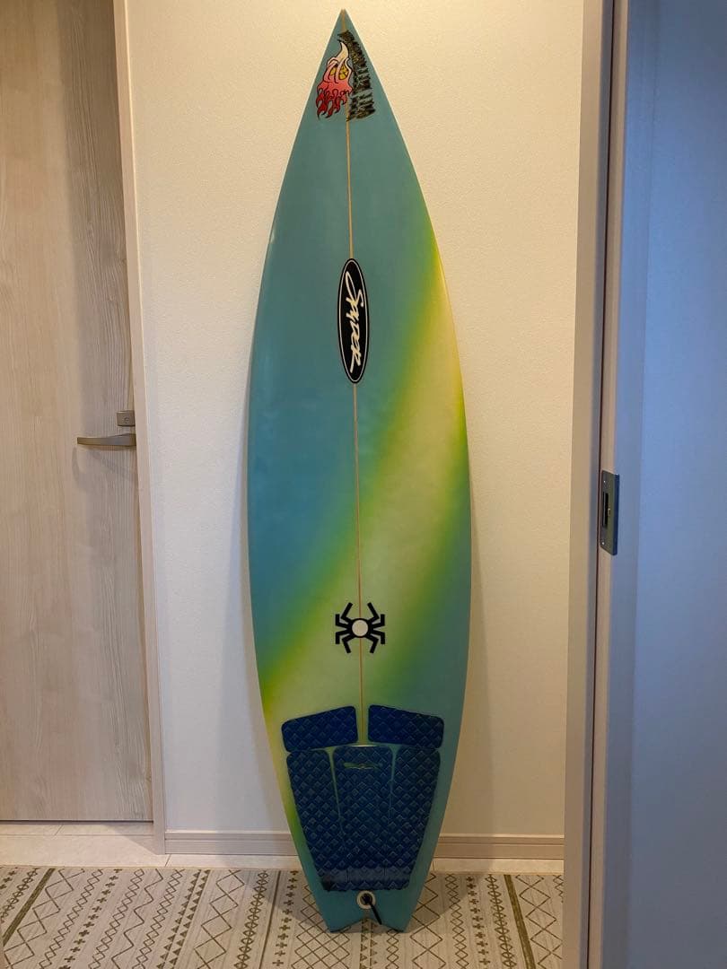 サーフボード　ブランド(スパイダー) 中古】SPYDER(スパイダー) サーフボード [CLEAR] 6'3