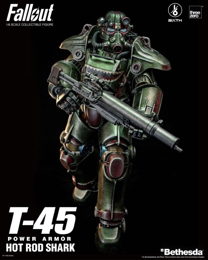 ⚫︎フォールアウト1/6T-45ホットロードシャークパワーアーマー⚫︎