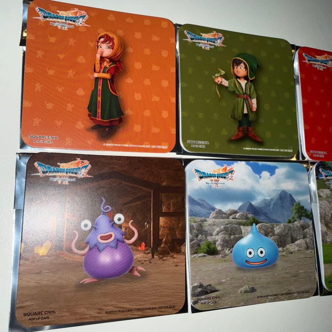 ドラゴンクエストⅦ Reimagined コースター　6枚　コンプリート