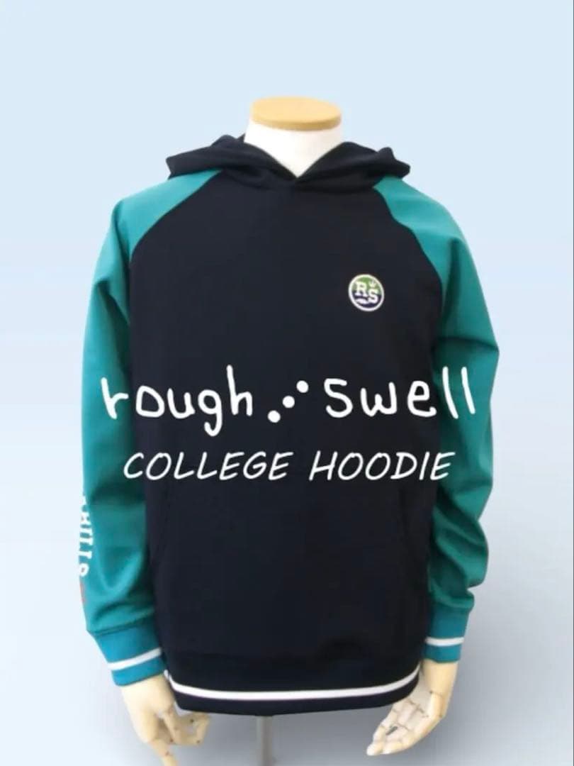 ラフアンドスウェル　COLLEGE HOODIE EMERALD M College Park 301 Hoodie – Logic