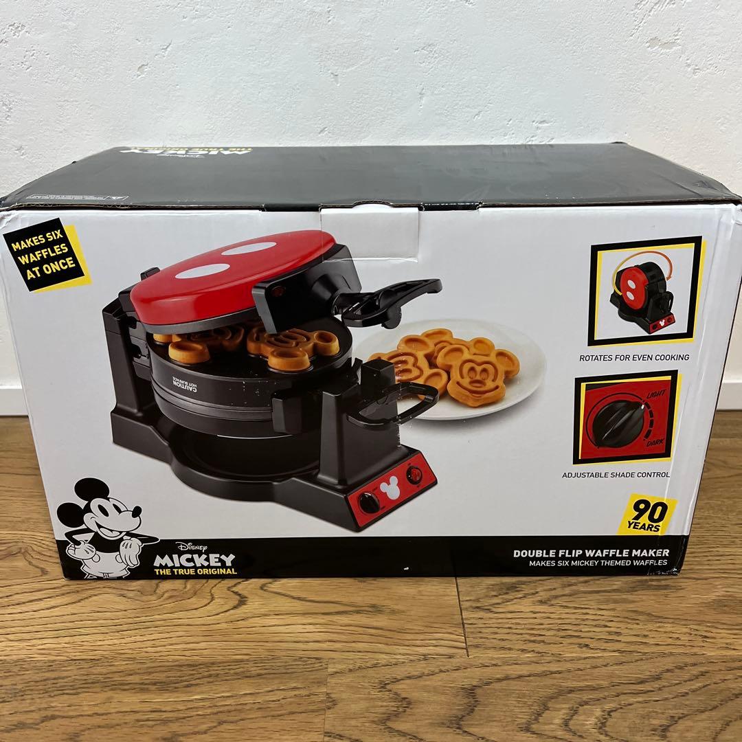 新品未開封・超希少』90周年記念 ディズニーミッキーワッフルメーカー
