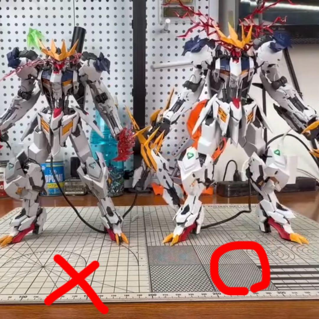 LUNAVOR製 バルバトスルプスレクス 似 狼王 プラモデル バルバトス 似