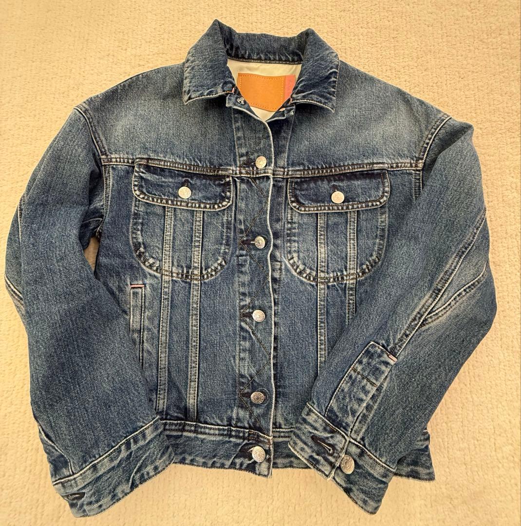 theredthread S overfit stitch jacket