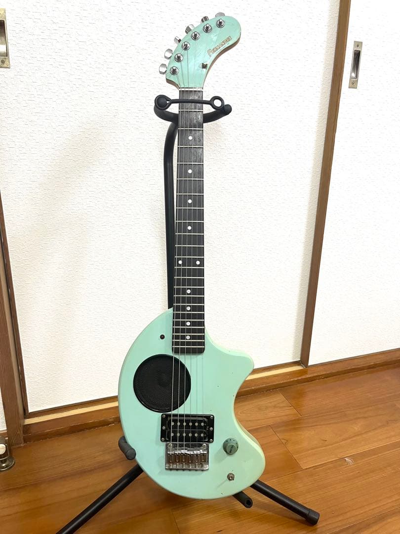 フェルナンデス　zo-3 水色　ジャンク FERNANDES フェルナンデス ZO-3 ぞうさん ギター 水色 ジャンク - メルカリ