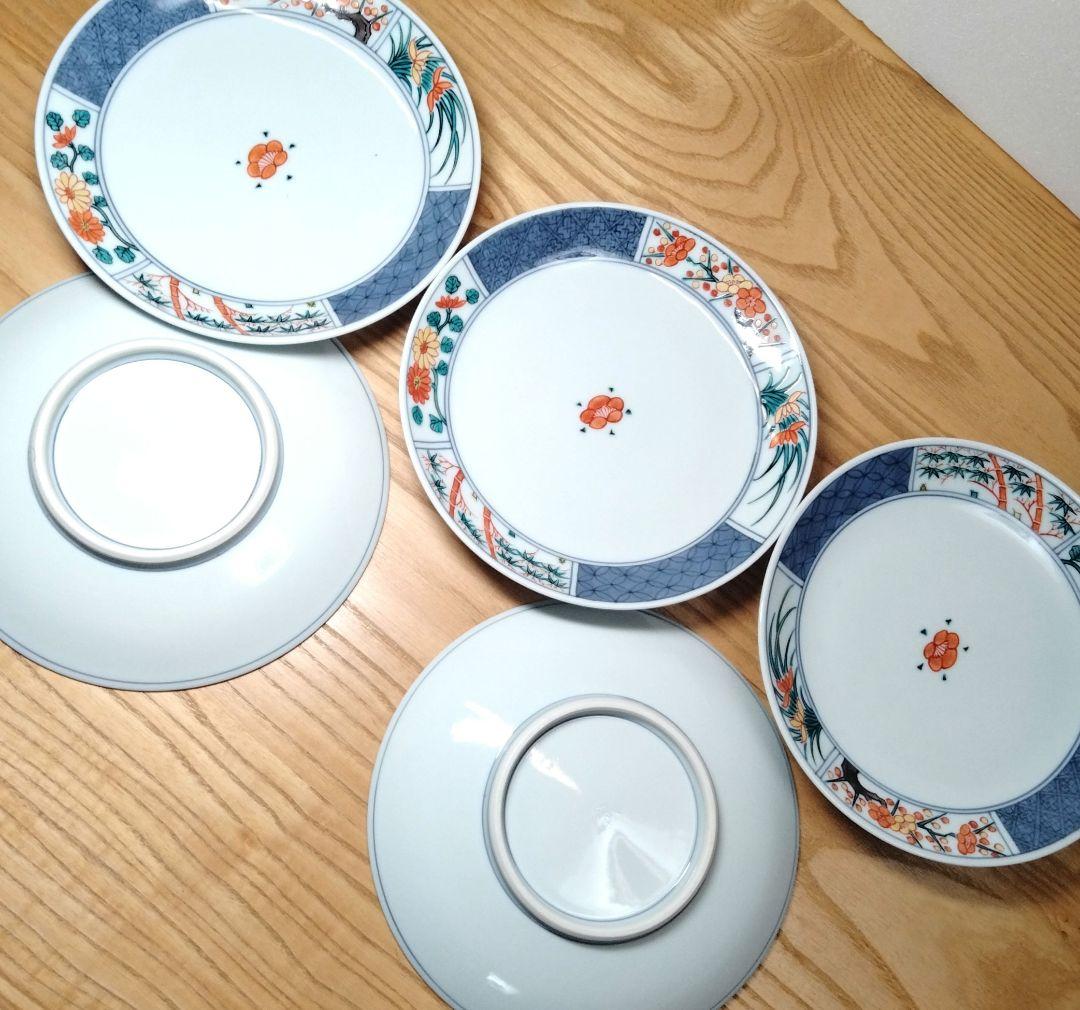 ☆ 平安六峰 清水焼 色絵皿 - メルカリ