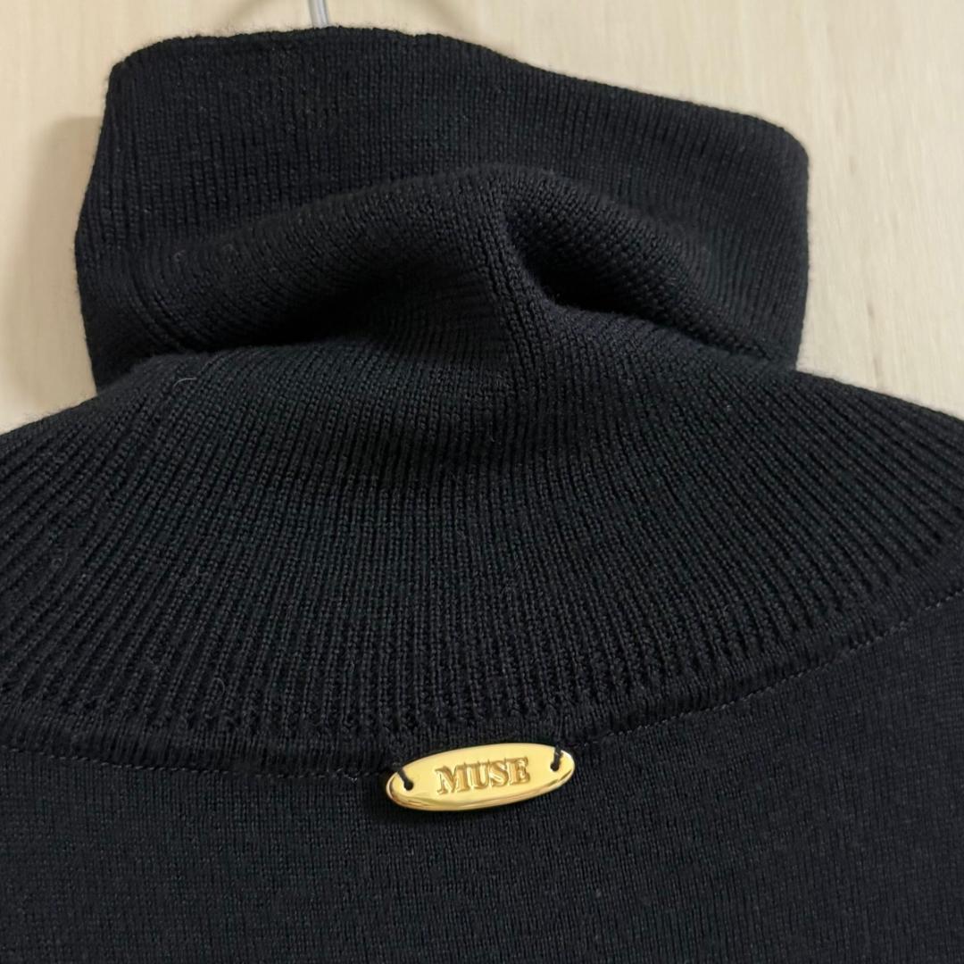 クリーニング済 ドゥーズィエムクラス ミレニアムタートルネックワイド