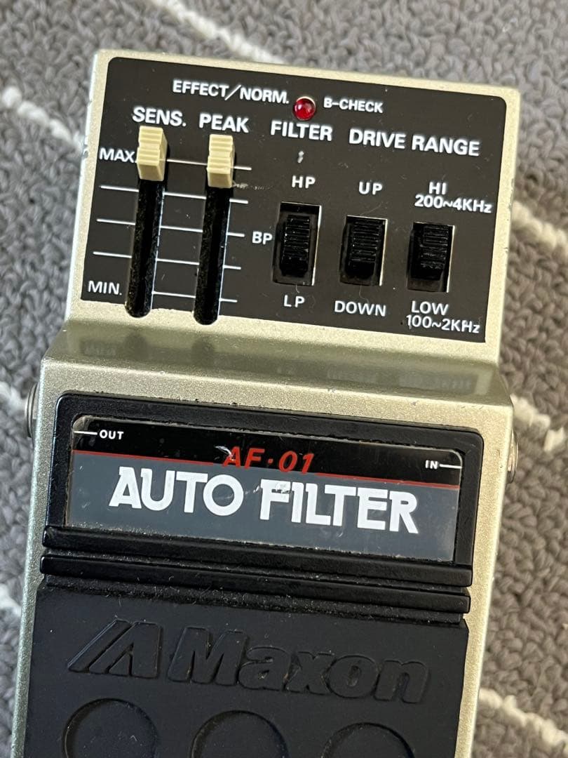 Maxon AF-01 エフェクター マクソン オートフィルター