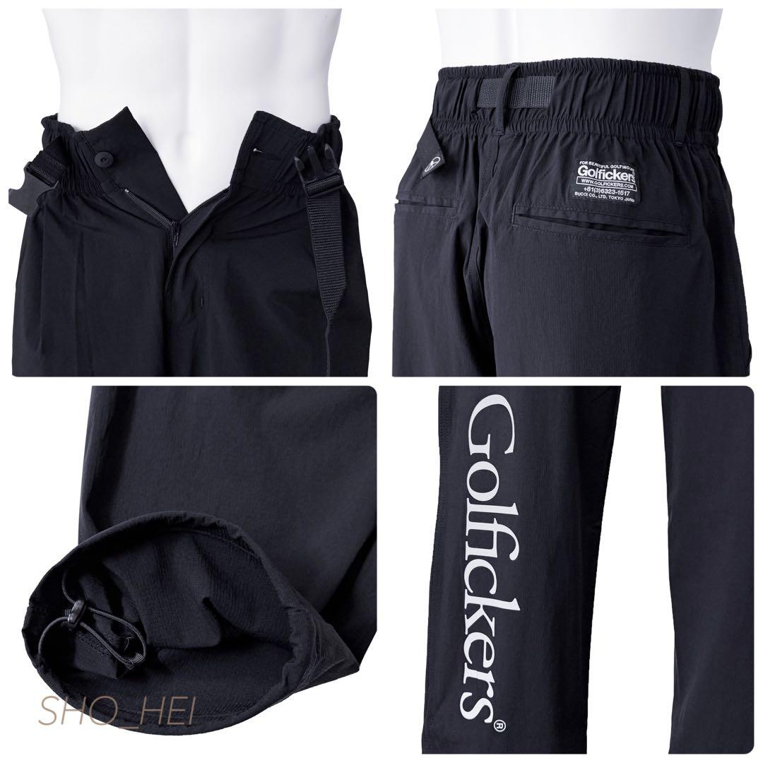 【新品】Golfickers Stretch Jacket＆Pants -黒-