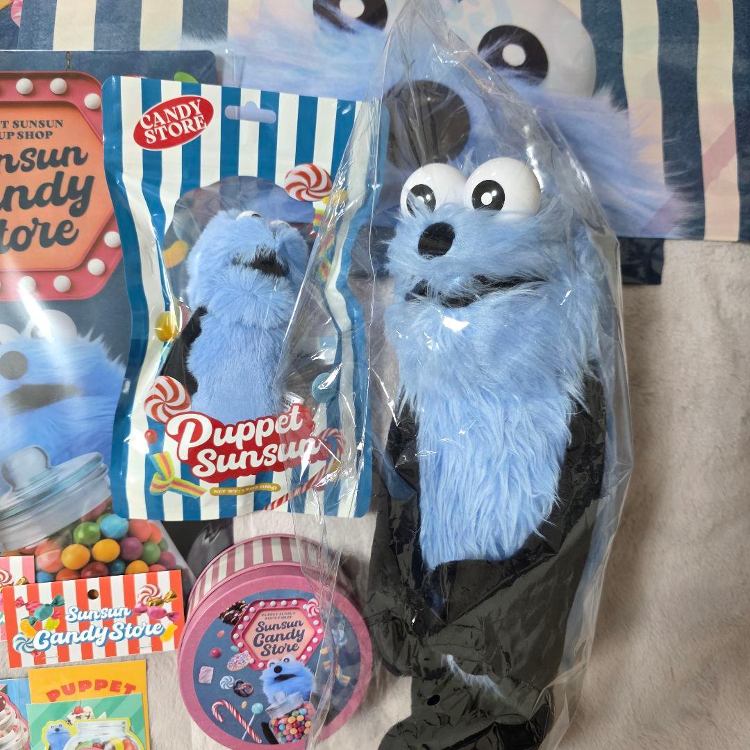 パペットスンスン　キャンディストア　スンスン　ぬいぐるみ　キーホルダー