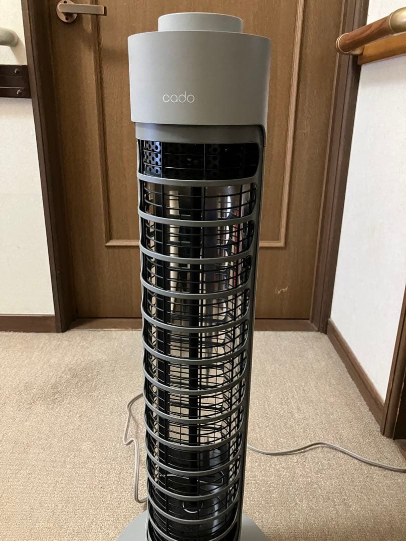 cado タワーヒーター sol-001 楽天市場】電気ストーブ 遠赤外線 cado カドー 電気ヒーター SOL-001S