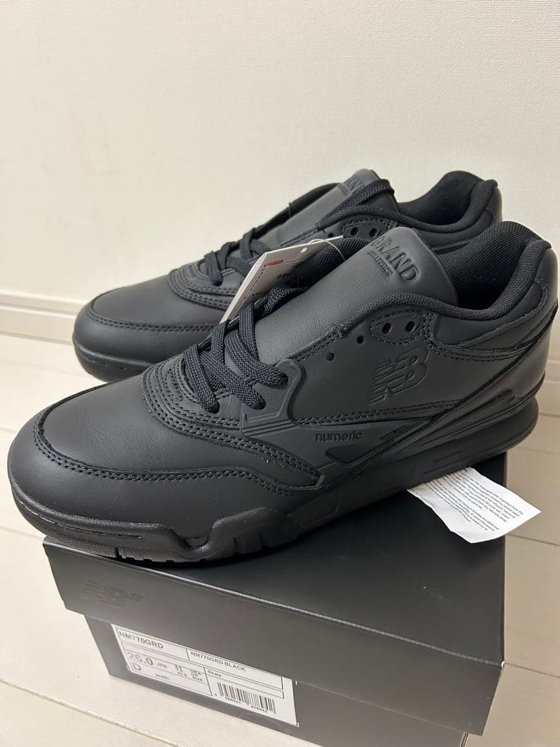 NM770GRD ブラック スニーカー 26.0cm