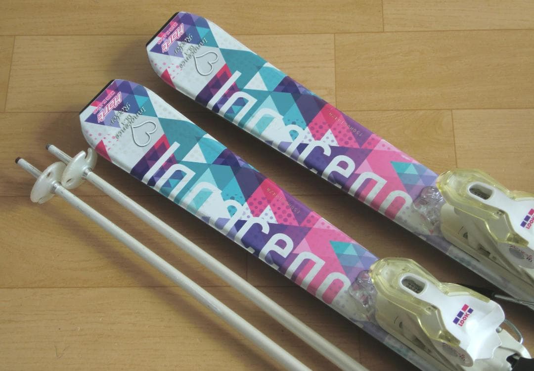 □□送料無料□Hart□女性用スキーフルセット□板150靴25□メンテ付