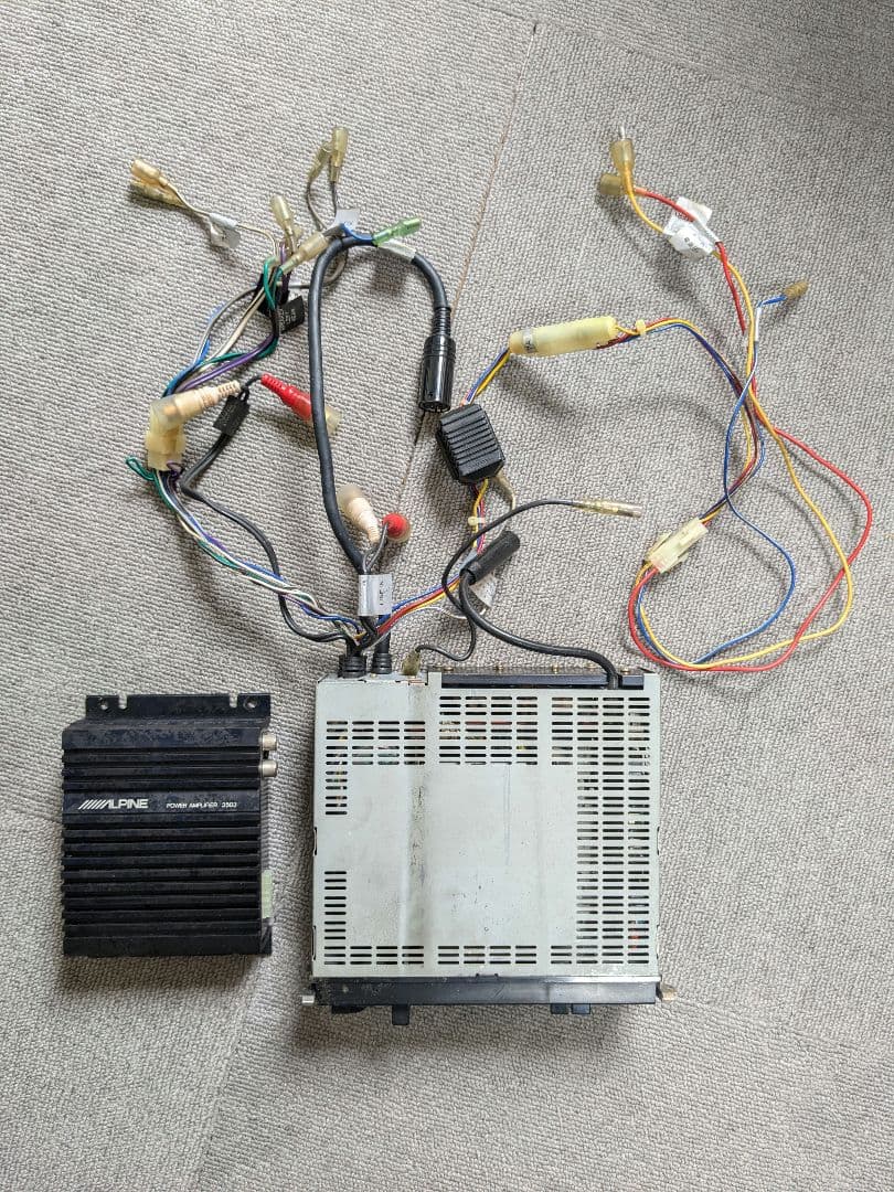 ジャンク品 ALPINE 7292JS カセットデッキ パワーアンプ 3503 Yahoo!オークション - アルパイン カセットデッキ 7292JS動作確認済み