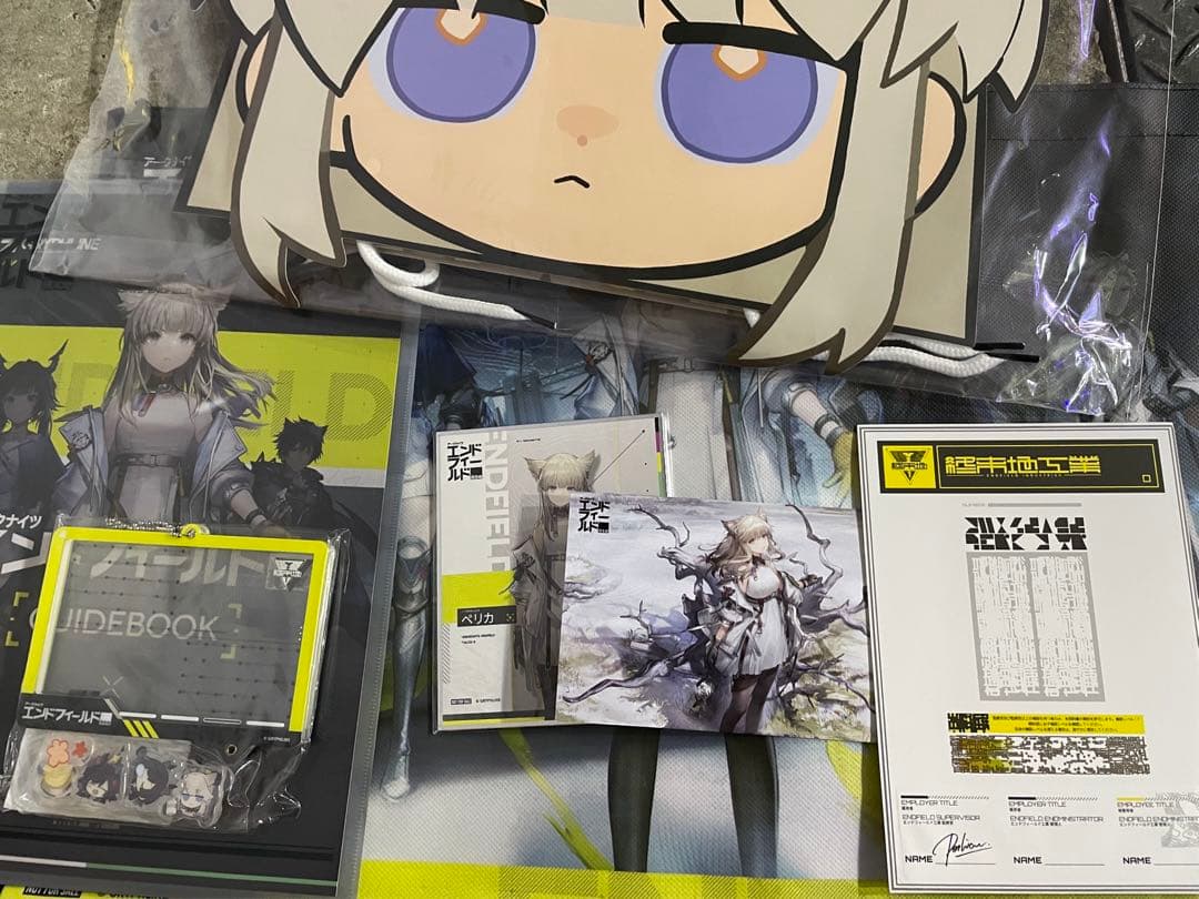 TGS アークナイツエンドフィールド ノベルティ セットアークナイツ