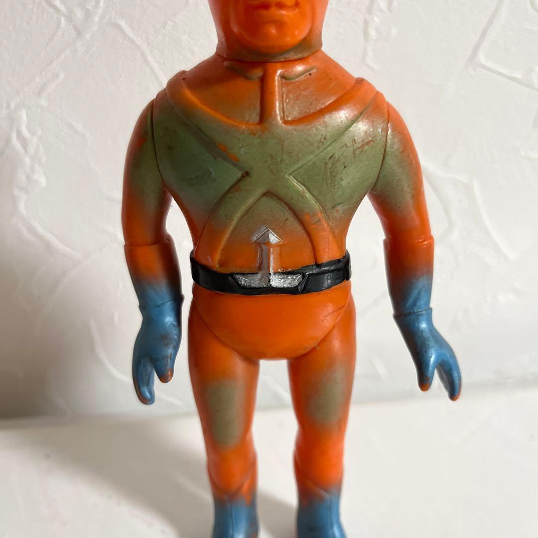 ⚠️昭和レトロ・貴重 レインボーマン 火の化身 万年社 ミドルサイズ