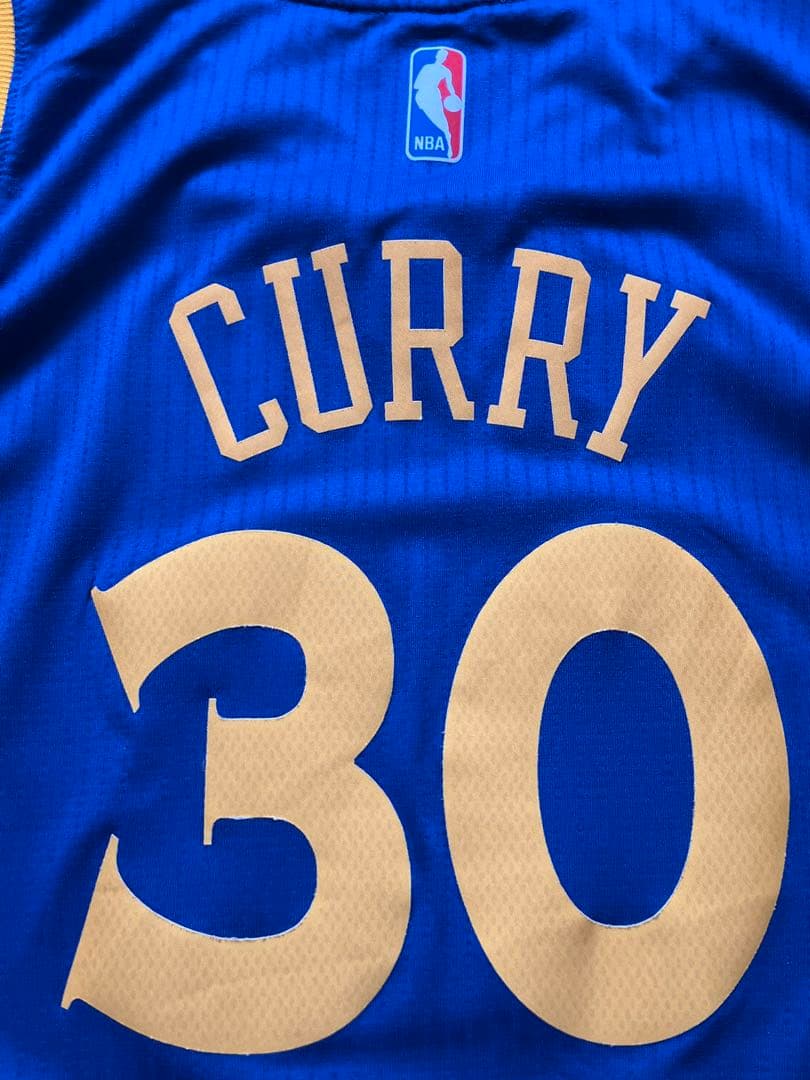 NBA ステフィン・カリー CURRY ＃30 ウォリアーズ ユニフォーム - メルカリ