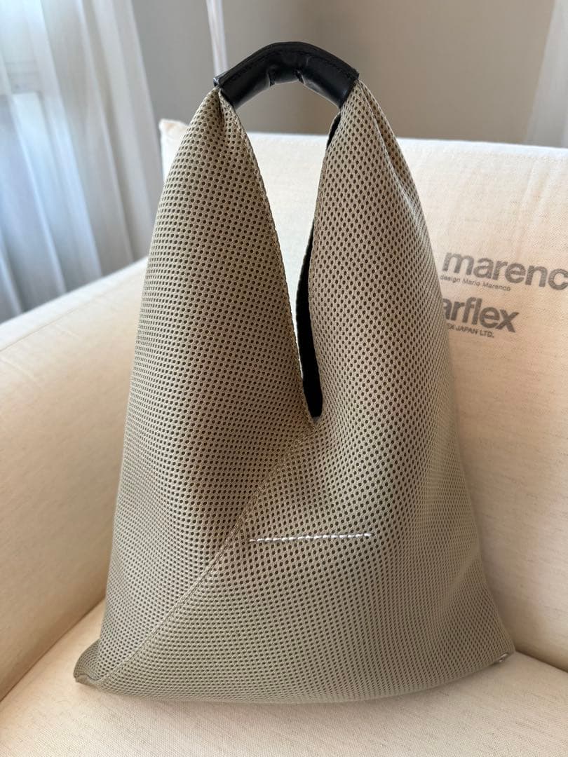 MM6 メゾンマルジェラ ジャパニーズ バッグ メッシュ カーキ エムエムシックス メゾン マルジェラ MM6 Maison Margiela ◎即納