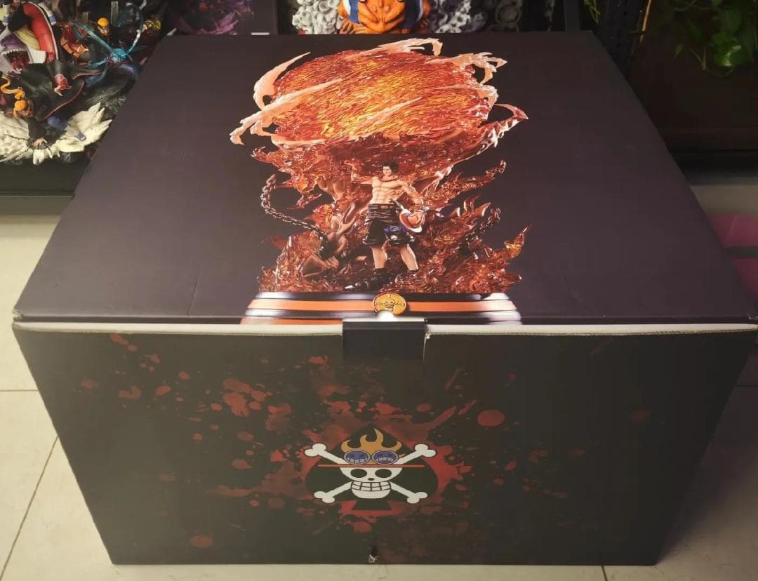 ワンピース 大炎戒炎帝 ポートガス・D・火拳のエース ガレージキット