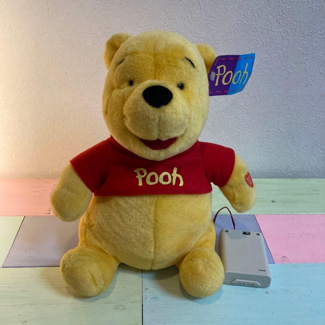 動いて歌う ぬいぐるみ クマのプーさん ディズニー - メルカリ