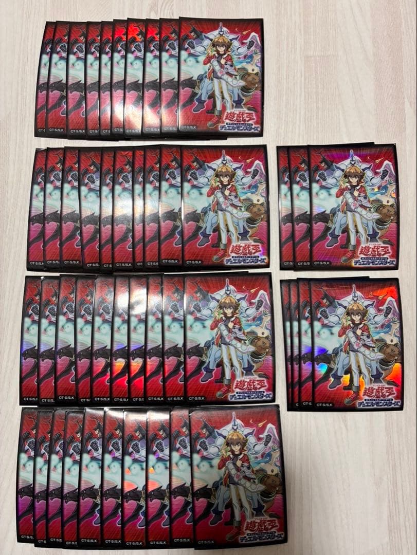 遊戯王GX 遊城十代スリーブ　47枚 Amazon.co.jp: EATOS ミニサイズ カードスリーブ 『遊戯 遊城十代