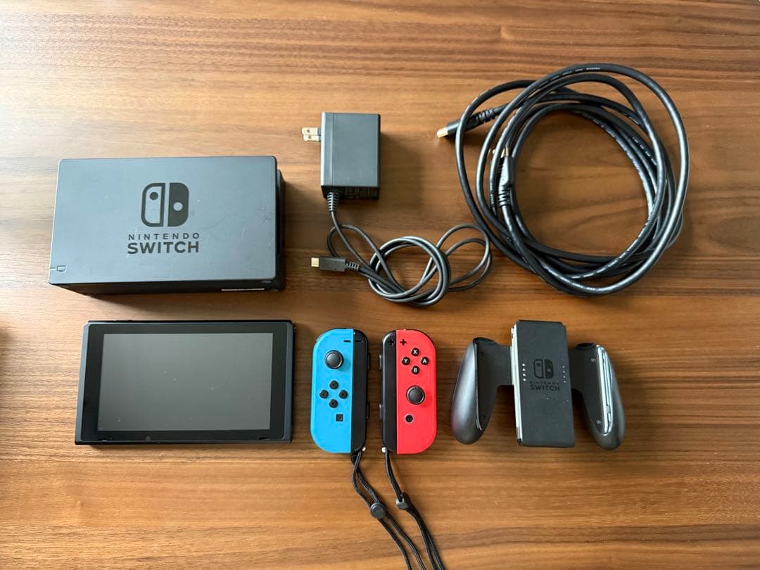 Nintendo Switch 本体セット ジャンク品／液晶不良有・TV出力OK 画面ジャンク テレビ接続問題なし】Nintendo Switch 本体 セット