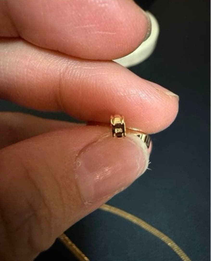 K18/K24リバティー・スタチュー トップペンダント 5.01g