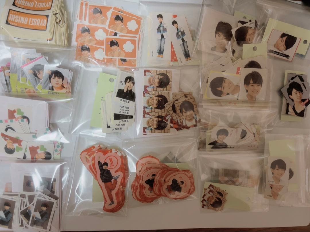なにわ男子 大西流星 デタカ 厚紙 セット シール まとめ売り 大西流星 なにわ男子 厚紙 まとめ売り - メルカリ