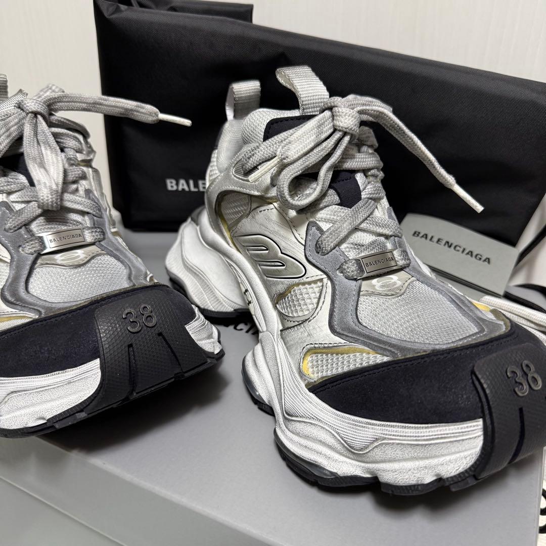Balenciaga cargo バレンシアガ カーゴ スニーカー38 - メルカリ