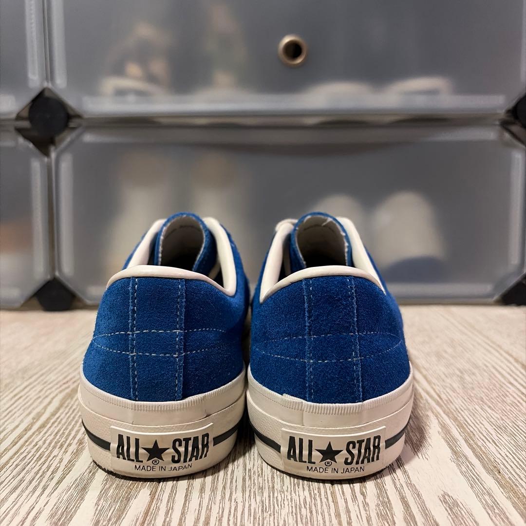 じ*ん様 50th Converse ONE STAR J SUEDE blue - メルカリ
