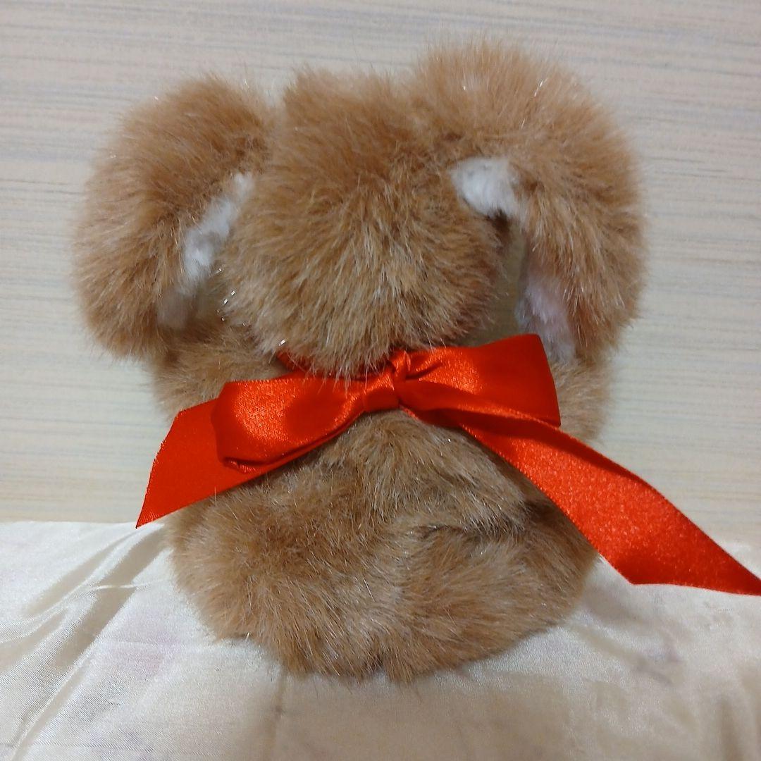 作家様　茶色のうさぎさん　ぬいぐるみ