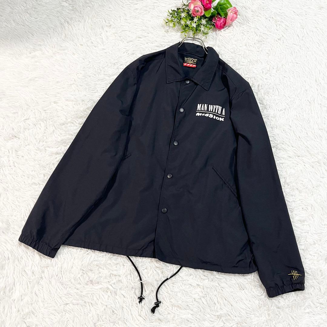 美品 MAN WITH A MISSION マンウィズ コーチジャケット XL - メルカリ