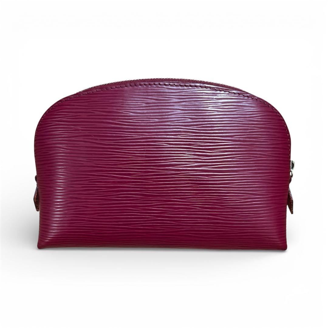 美品】ルイヴィトン LV エピ ポーチ ボルドー レザー 箱有り