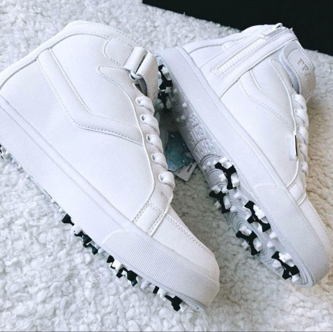 35,新品】パーリーゲイツ ゴルフ ミドルカット スパイク 23.5