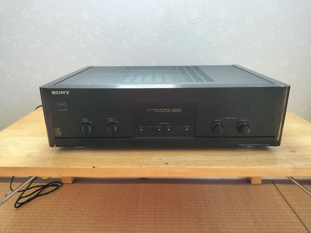 SONY TA-N220 ステレオパワーアンプ Amazon.co.jp: SONY ソニー TA-N220 ステレオパワーアンプ : 家電＆カメラ